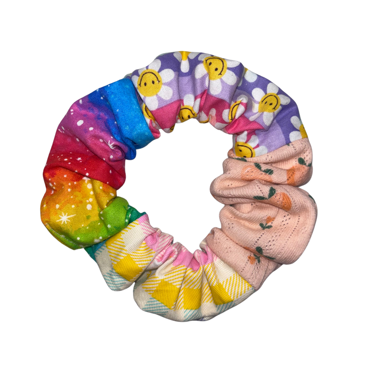 PATCHWORK SCRUNCHIE #01