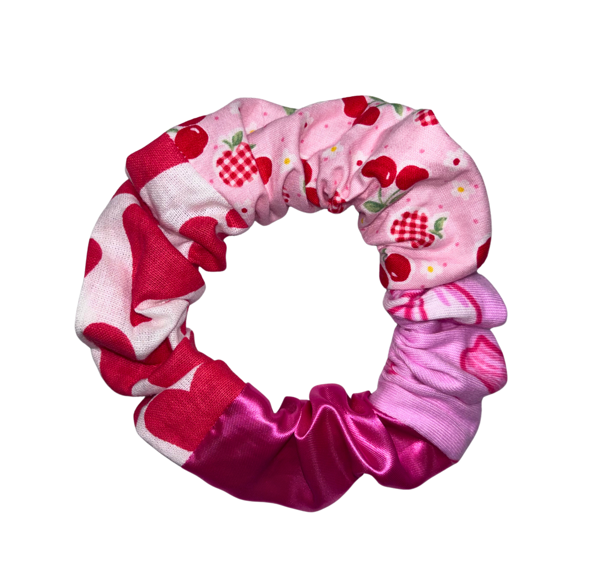 PATCHWORK SCRUNCHIE #05
