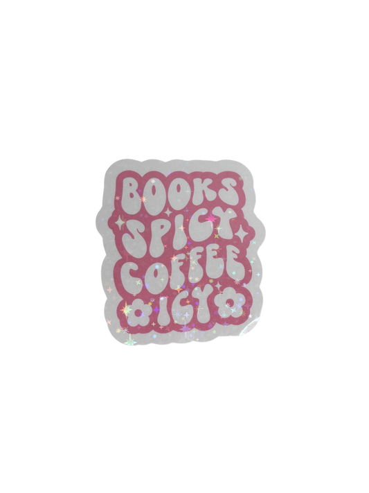 BOOKS SPICY COFFEE ICY