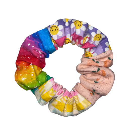 PATCHWORK SCRUNCHIE #01