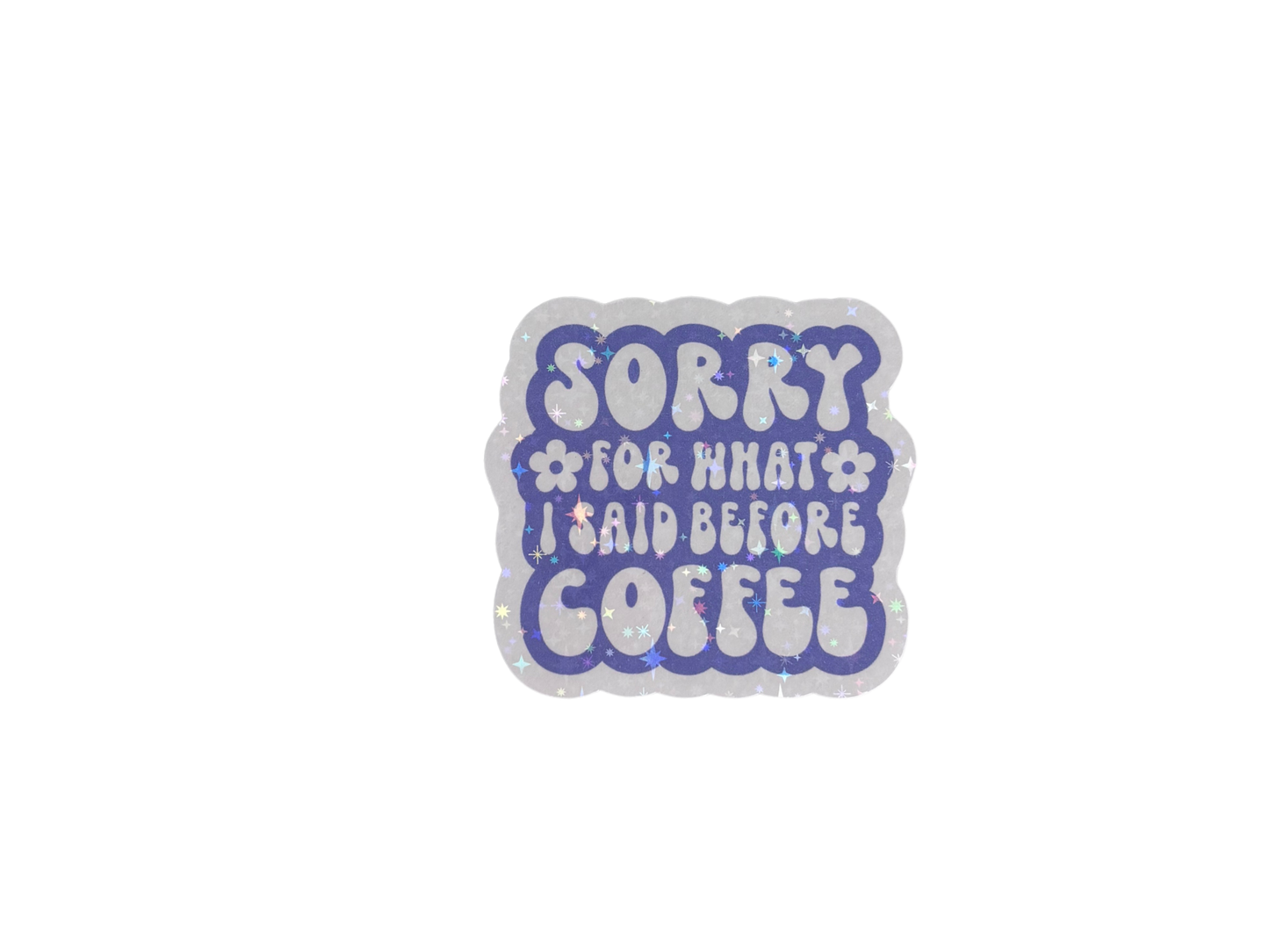 BEFORE COFFEE