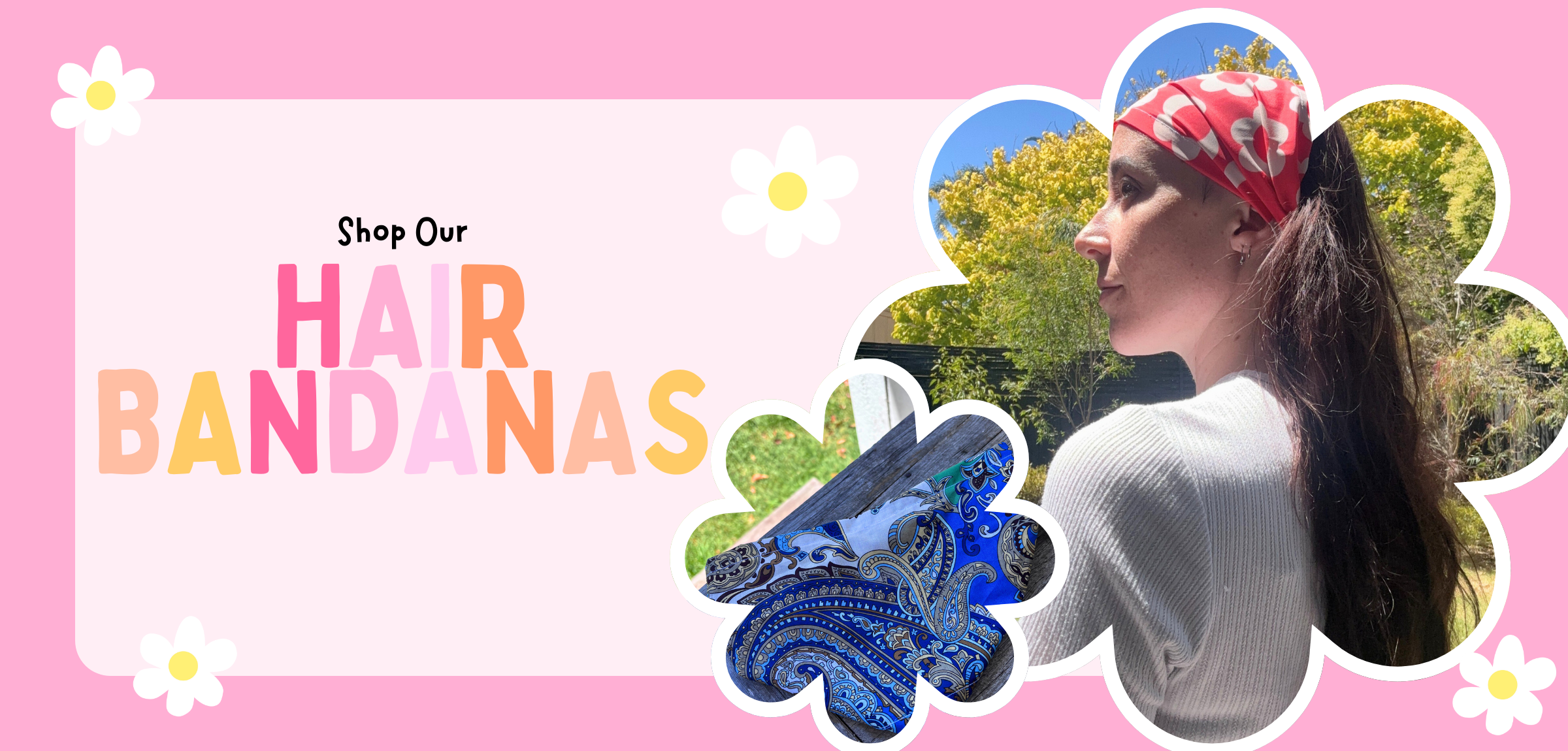 Hair Bandanas Banner