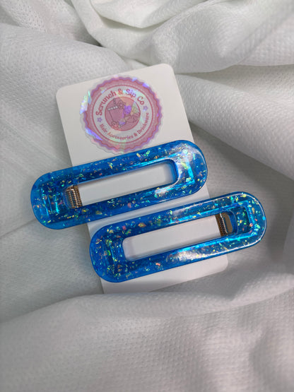 RECTANGULAR HAIR CLIPS