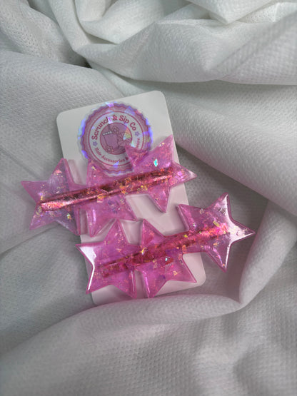 STAR HAIR CLIPS