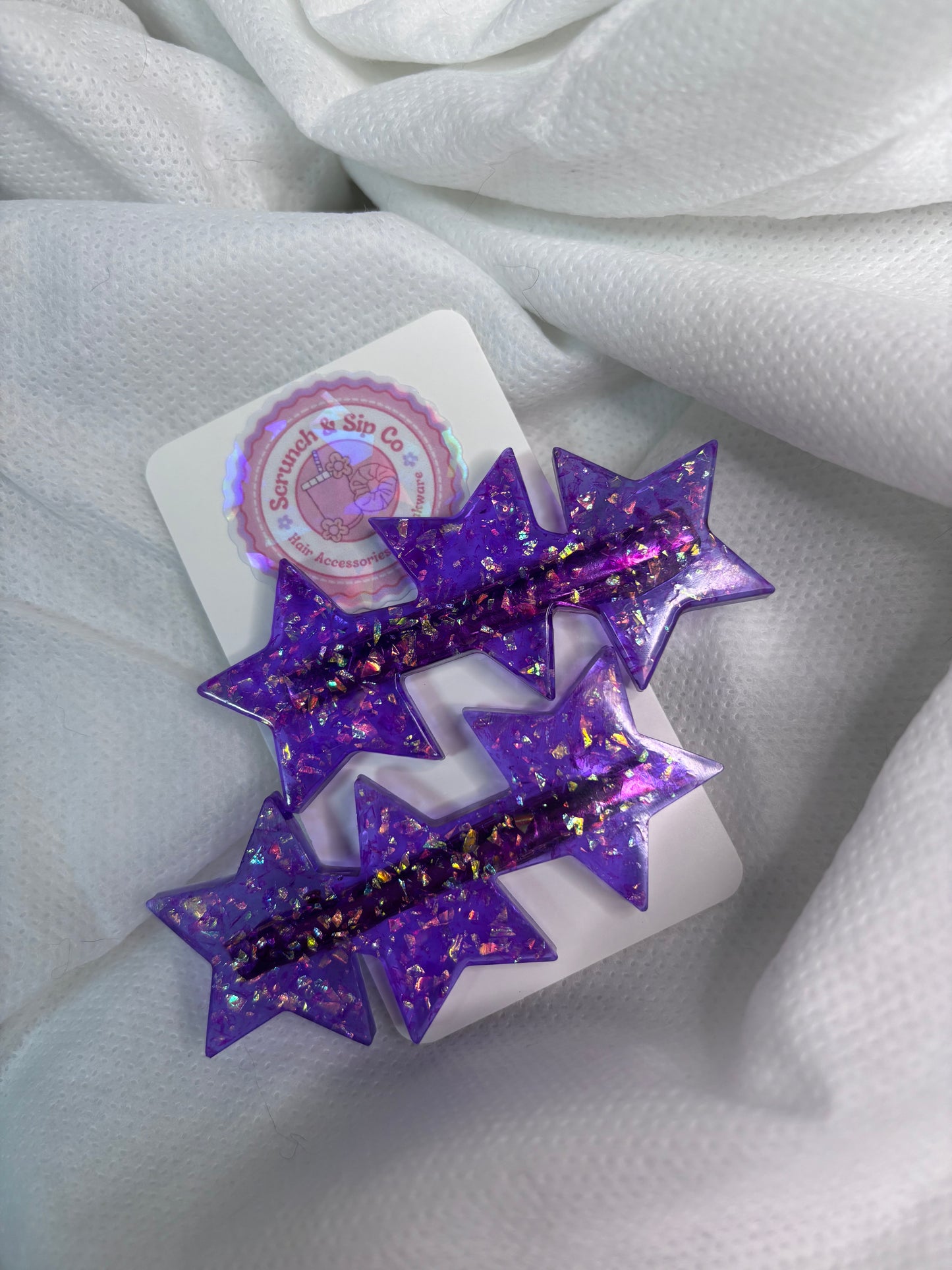 STAR HAIR CLIPS