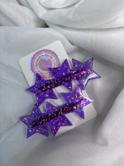 STAR HAIR CLIPS