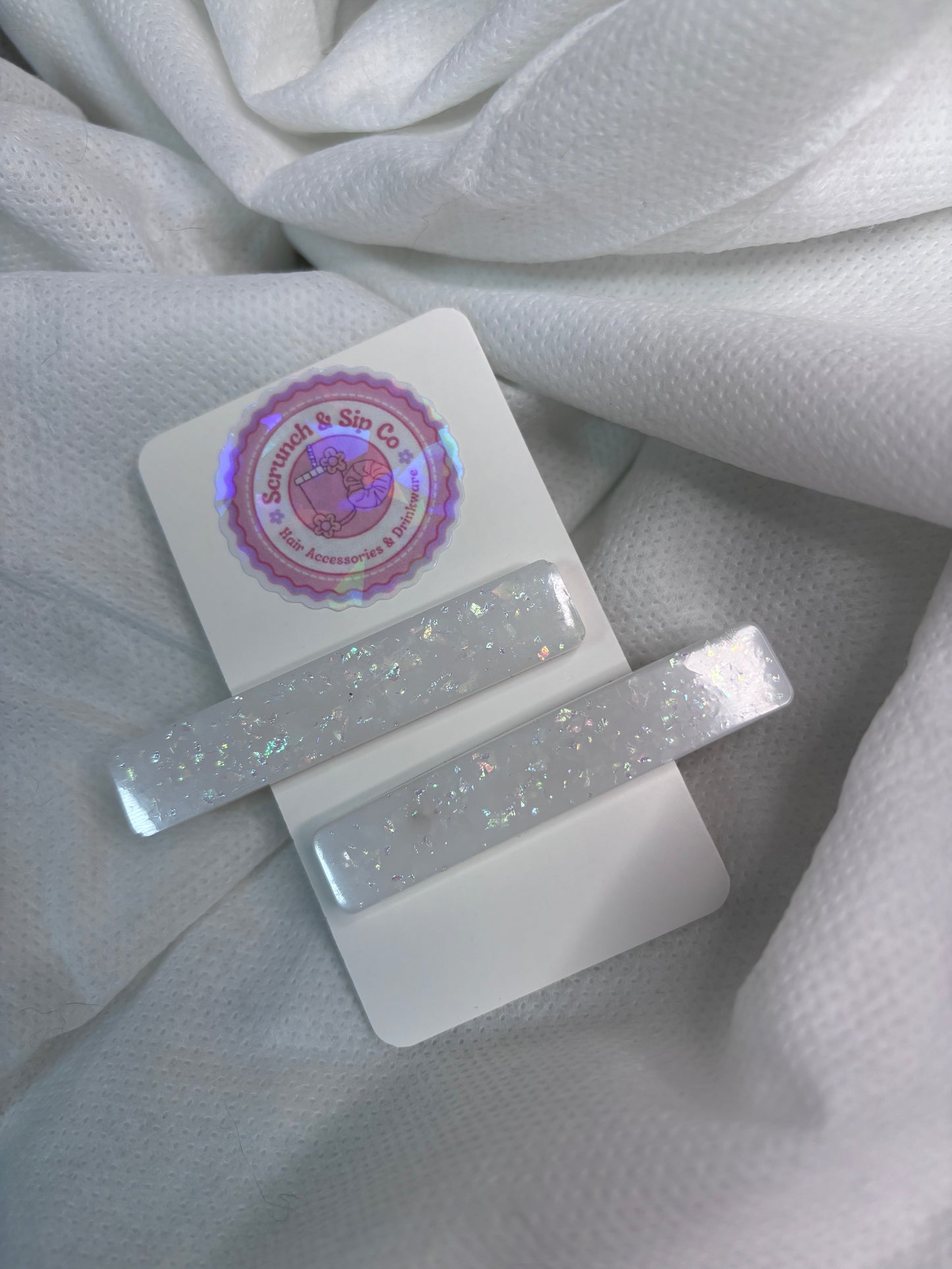 RECTANGLE HAIR CLIPS