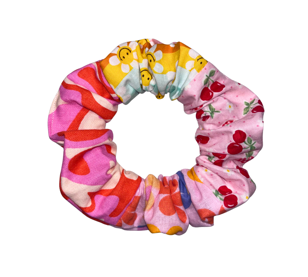 PATCHWORK SCRUNCHIE #04