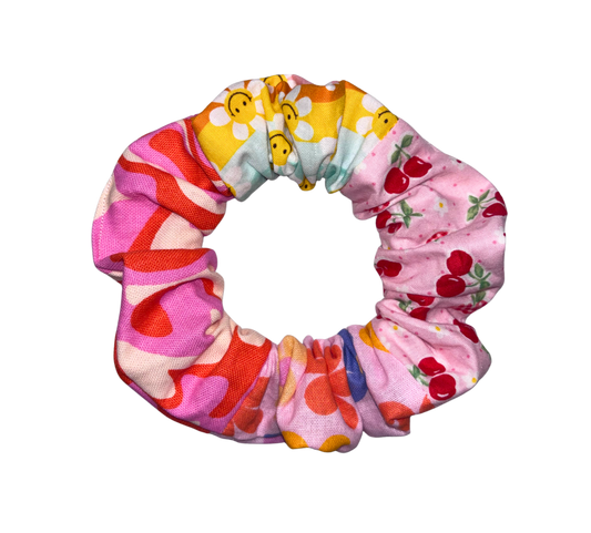 PATCHWORK SCRUNCHIE #04