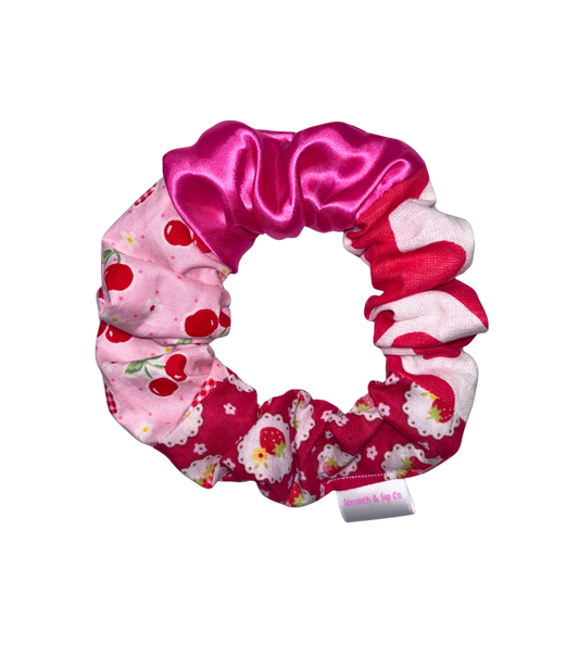 PATCHWORK SCRUNCHIE #07