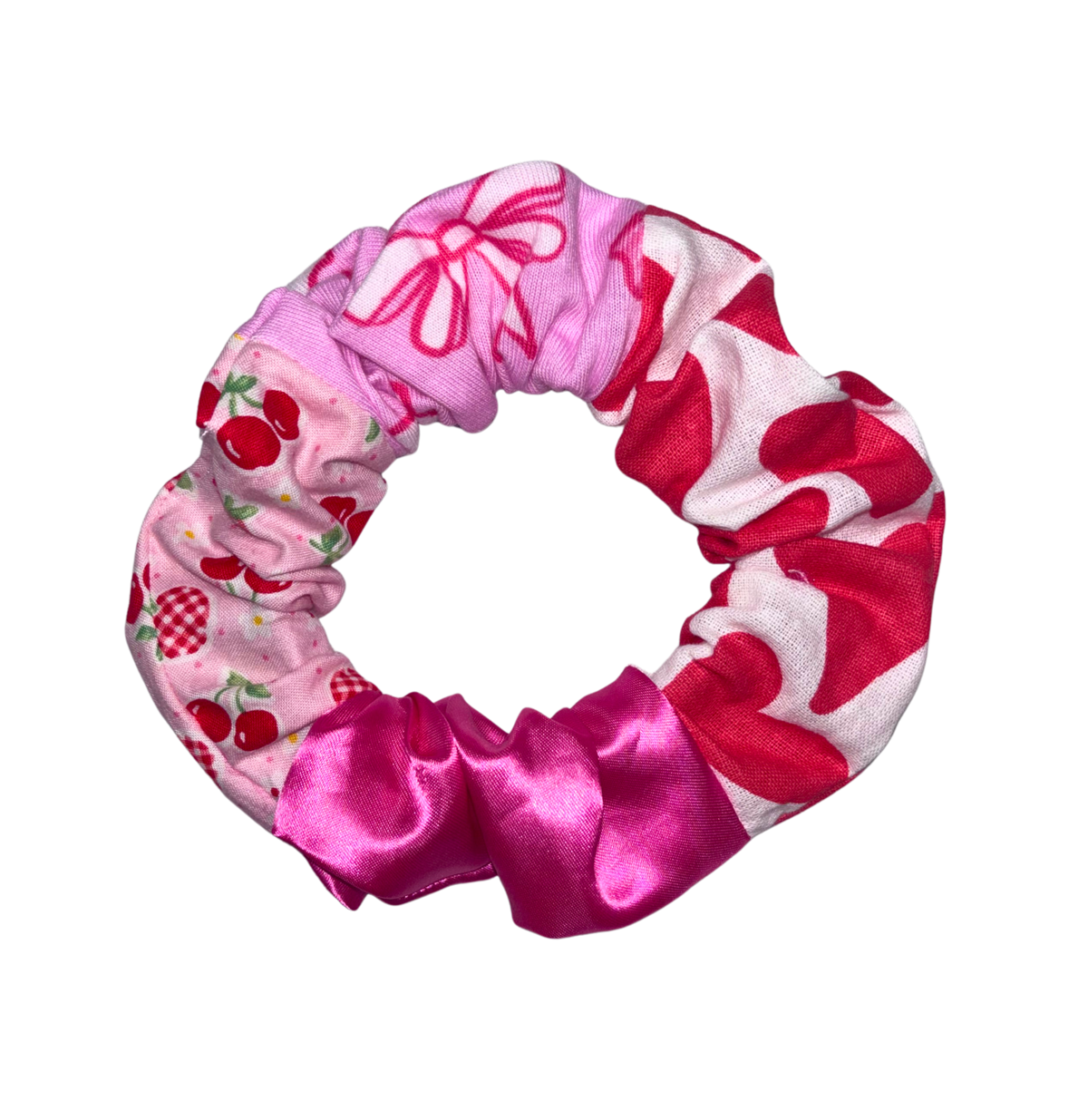 PATCHWORK SCRUNCHIE #12