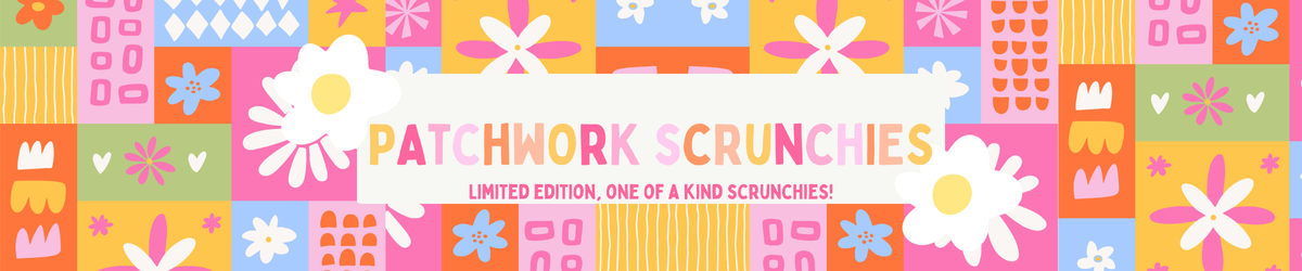 Patchwork Scrunchies
