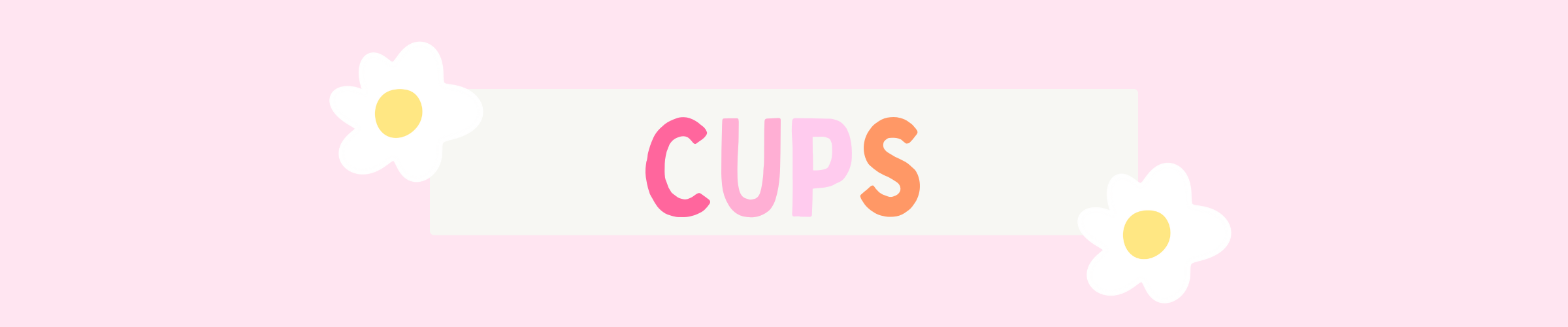 Cups Banner