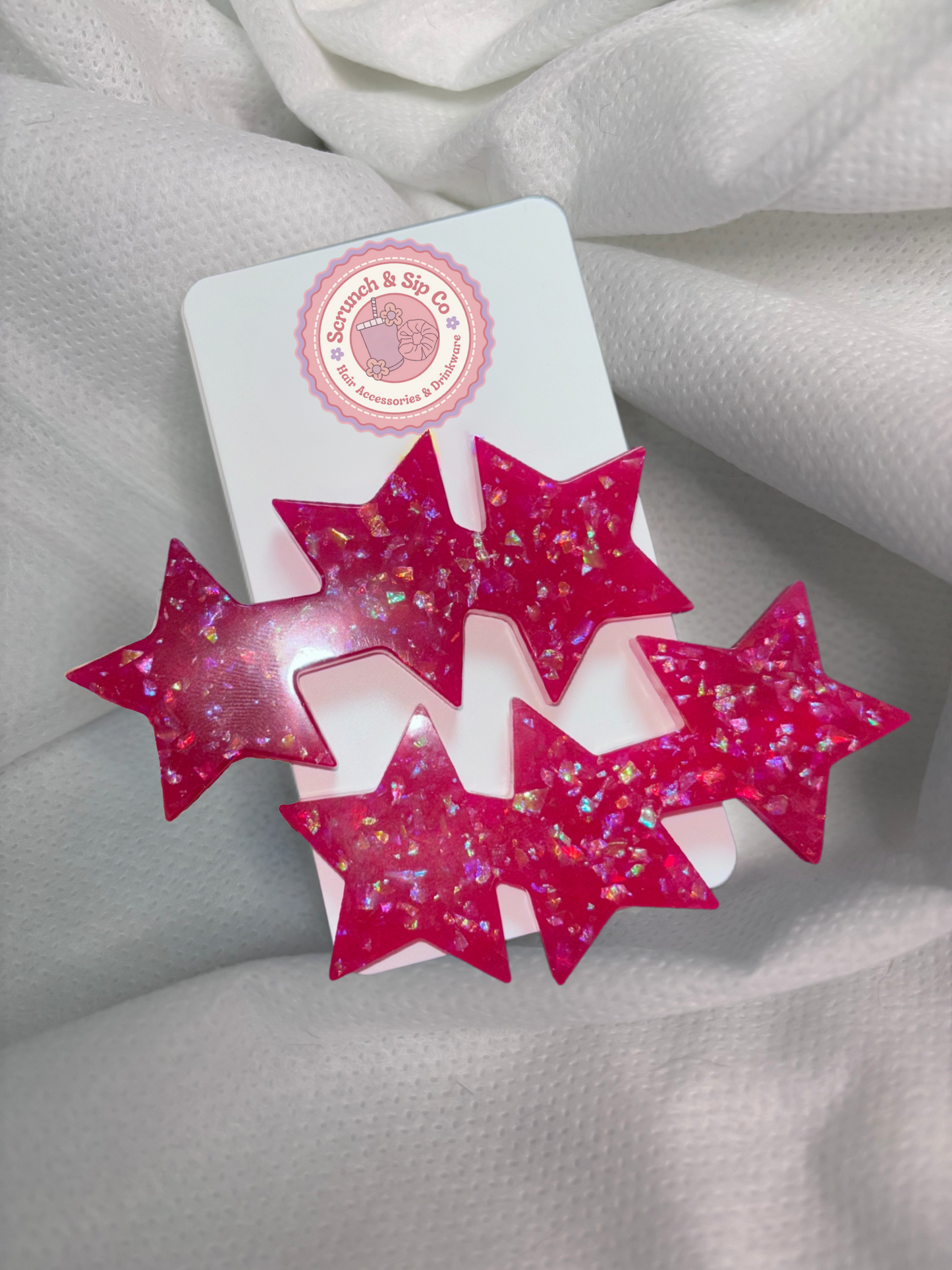 STAR HAIR CLIPS