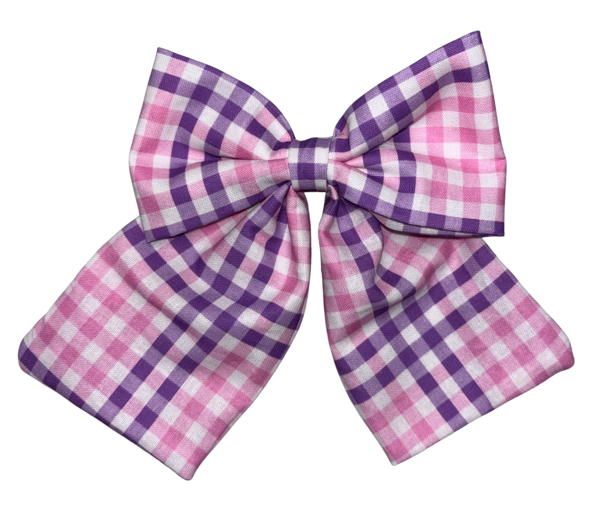 PINK & PURPLE GINGHAM
